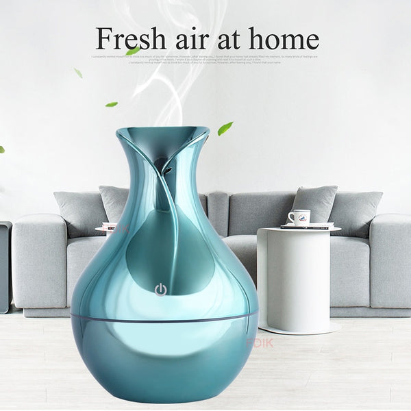 Wood Grain Atomizer Oil Diffuser
