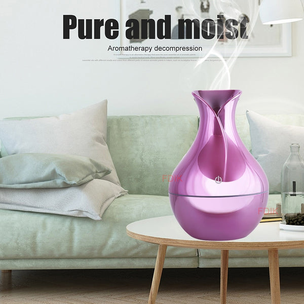 Wood Grain Atomizer Oil Diffuser