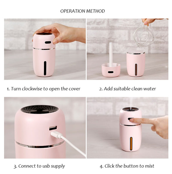 USB Essential Car Purifier Diffuser