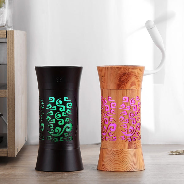 Wood Grain Home Oil Diffuser