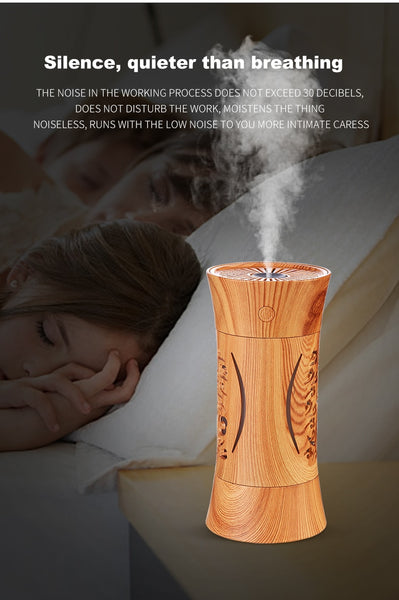 Wood Grain Home Oil Diffuser