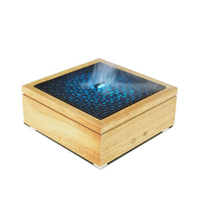 Ultrasonic air Humidifier wood Diffuser Oil