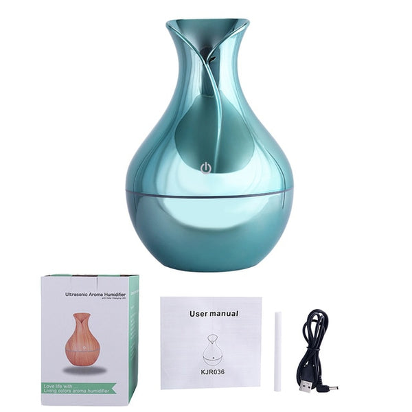 Wood Grain Atomizer Oil Diffuser