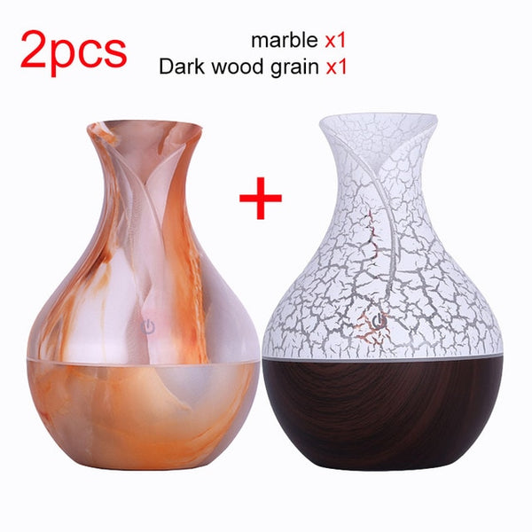 Wood Grain Atomizer Oil Diffuser