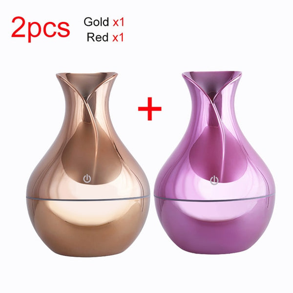 Wood Grain Atomizer Oil Diffuser