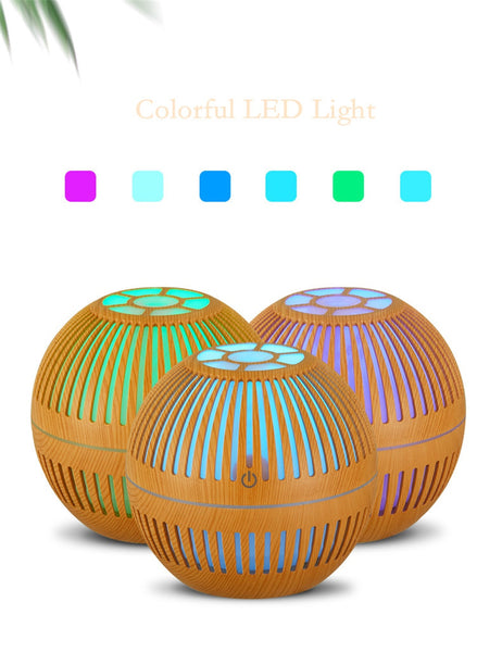 Wood Grain Essential Oil Diffuser