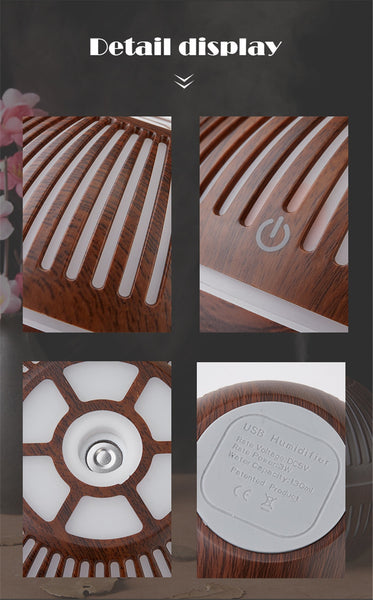 Wood Grain Essential Oil Diffuser